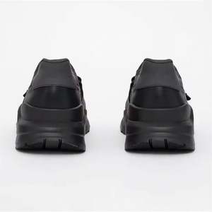 Luxury Vintage Lace-up Sneakers Patchwork Patent Leather Thick Sole Breathable Anti-slip Designer Loafers - Product Image 4