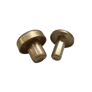 Remache tubular personalizado OEM ODM, remache hueco de cobre y latón con cabeza redonda - Product Image 1