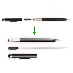 Bolígrafo 2 en 1 con Punta Táctil Capacitiva de Metal y Diseño Colorido Personalizable con su Logotipo - Product Image 4