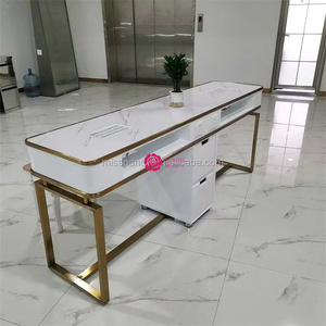 Yicheng Beauty Table de <span class=keywords><strong>manucure</strong></span> moderne bien conçue Tables de <span class=keywords><strong>manucure</strong></span> et de pédicure Table de <span class=keywords><strong>manucure</strong></span> blanche Fournisseur professionnel de la Chine - Product Image 3