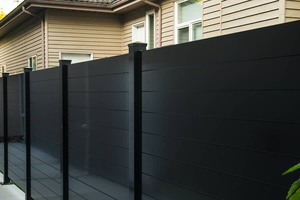 Clôture <span class=keywords><strong>moderne</strong></span> en alliage d'aluminium pour cour, toit-terrasse, baie vitrée, villa, balcon, garde-corps de protection inspiré du travail du fer - Product Image 3