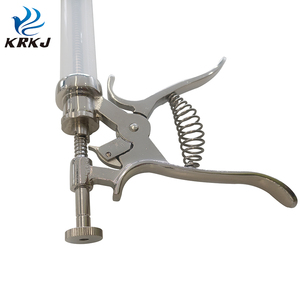 CETTIA KD115A veteriner otomatik ayarlanabilir doz Metal tabanca şırınga tabancası 30ml inek enjeksiyonu için - Product Image 6