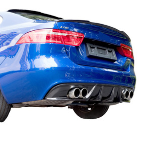 Alerón Trasero de Fibra de Carbono Compatible con Jaguar XE <span class=keywords><strong>XEL</strong></span> 15-19, Difusor Trasero de 4 Salidas, Accesorios de Modificación de Carrocería - Product Image 4