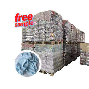 القطن 10 ، تنظيف المسح ، خرقة صناعية مستعملة مختلطة للتنظيف من القطن - Product Image 1