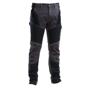 Pantalon de travail extensible gris taille XXL pour le travail des outils de tournage - Product Image 1