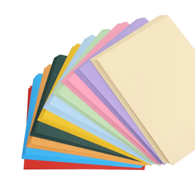 SY Custom Card Stock Farb papier A4 Bunte Papier karten verpackung