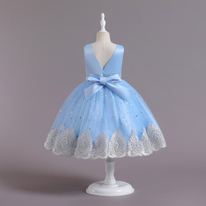 Robes <span class=keywords><strong>de</strong></span> soirée pour bambins <span class=keywords><strong>de</strong></span> 1 à 5 ans avec broderie en dentelle pour bébé, <span class=keywords><strong>robe</strong></span> <span class=keywords><strong>de</strong></span> baptême pour 1er anniversaire, <span class=keywords><strong>robe</strong></span> <span class=keywords><strong>de</strong></span> soirée <span class=keywords><strong>de</strong></span> mariage pour enfants - Product Image 4