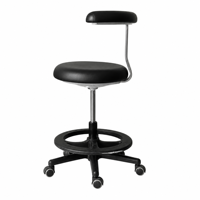 Chaise d'infirmière réglable en microfibre, mobilier hospitalier, pivotante, en cuir PU, écologique, durable, design moderne