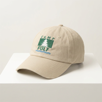 Gorra de Béisbol Personalizada de 6 Paneles, Estilo Vintage, sin Estructura, con Visera Ligeramente Curvada, Unisex, para Exteriores, con Bordado 3D
