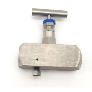 316 6000PSI PTFE J13W <span class=keywords><strong>1</strong></span>/2 NPTメスネジニードルバルブ（ベント付き遮断弁）304 316圧力計遮断弁 - Product Image 1