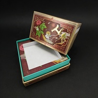 Boîte en papier carrée de haute qualité personnalisée, rigide, en deux parties, pour flacon de parfum, cosmétiques, crème pour le visage, cadeau, avec couvercle et base