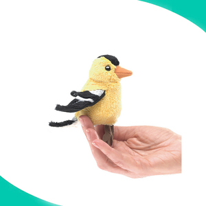 Nhà Máy Tốt Nhất Thực 100% Handmade Con Rối Ngón Tay Con Rối Con Chim Nhỏ Con Rối Nhồi Bông Sang Trọng Con Rối Ngón Tay - Product Image 2