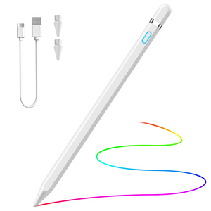Stylet <span class=keywords><strong>pour</strong></span> tablette <span class=keywords><strong>Pencil</strong></span> 1ère génération avec rejet de la paume, détection d'inclinaison et port de charge Micro USB <span class=keywords><strong>pour</strong></span> <span class=keywords><strong>Apple</strong></span> <span class=keywords><strong>iPad</strong></span> - Product Image 1