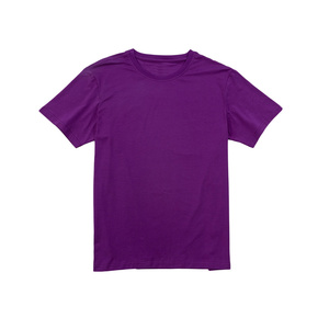 T-shirt en coton tricoté 100 % pré-rétréci doux pour homme, coupe classique, couleurs unies, finition lisse, écologique, séchage rapide, logo personnalisé - Product Image 1