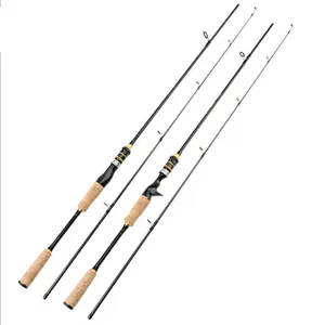 Carbon 1.65/1.8/2.1/2.4/2.7/3.0 spinning rod bait casting rod saltwater freshwater light trout fishing rod manufacturer