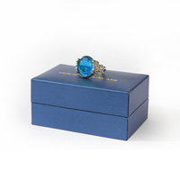 Ensemble de boîtes à bijoux de luxe, boîtes rigides avec laminage mat pour ranger bagues, colliers, bracelets, pendentifs - Doublure en éponge, prix de gros