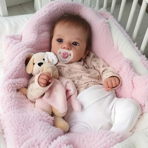 Muñeca Bebé Reborn Realista de Alta Gama, Pintada en 3D, Rudy Mini, 18 Pulgadas, Cuerpo Completo de Vinilo, <span class=keywords><strong>Juguete</strong></span> Exquisito <span class=keywords><strong>para</strong></span> Coleccionistas - Product Image 1