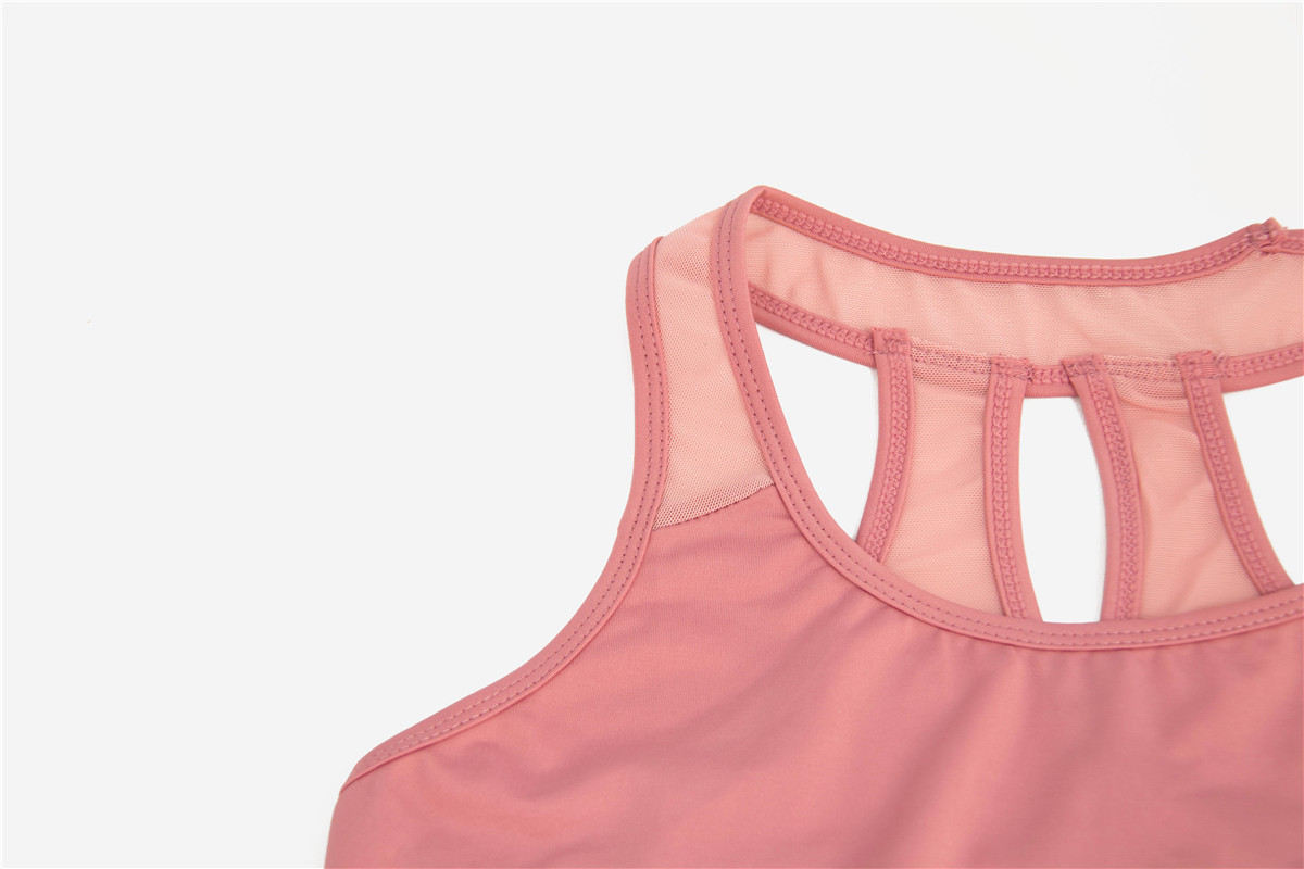 2022 Sexy hot sale work out shirt yoga shirt custom logo solid color