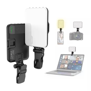 Mini lampe à pince LED portable pour la diffusion en direct et les réunions <span class=keywords><strong>Photographique</strong></span> Téléphone portable Ordinateur Lumière de remplissage - Product Image 2