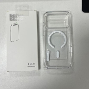 Funda Magnética Transparente de TPU + Acrílico, Estilo Oficial, al Mejor <span class=keywords><strong>Precio</strong></span>, para iPhone 11, 17, 15 Pro Max, <span class=keywords><strong>Samsung</strong></span> S26 Plus, S25 Ultra - Product Image 5