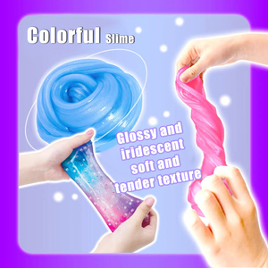 Nuovo Kit melma di cristallo profumo di frutta di fango crema di argilla fatti a mano Dessert fai da te giocattoli per i bambini che migliorano la pasta per giochi genitore-bambino - Product Image 5
