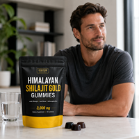 Bonbons gélifiés Shilajit Gold, complément énergétique pour adultes, amélioration musculaire