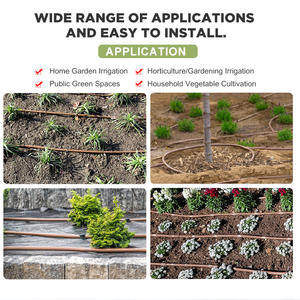 <span class=keywords><strong>Kit</strong></span> de Conectores para Sistema de Riego por <span class=keywords><strong>Goteo</strong></span>, Conector en T, Codo, Cruz, Roscado, Plástico, 17mm, 1/2 Pulgada, para Jardín e Invernadero - Product Image 2