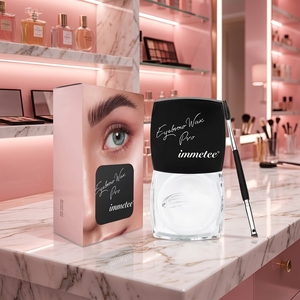 Kit Profesional de Cera Transparente para Laminado de Cejas, Jabón Fijador de Cejas de Larga Duración con Cepillo Doble para Uso en Salón - Product Image 1