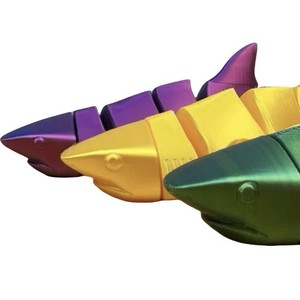 Vashine - Juguetes de Animales de Cristal Flexible Impresos en 3D, Materiales PLA Seguros para Niños, Figuras de Acción Impresas en 3D para Niños - Product Image 4