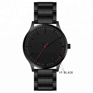 Montre de qualité supérieure pour homme, personnalisable, en gros, avec boîtier en acier inoxydable et bracelet en cuir, étanche 50m, U2834 - Product Image 6