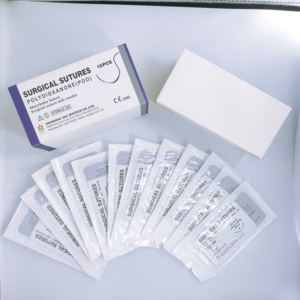 เย็บแผลสัตวแพทย์ด้วยเข็มชุดเย็บสัตว์เลี้ยง pga/pdo/Silk/<span class=keywords><strong>NYLON</strong></span>/catgut เย็บแผลผ่าตัดที่ปราศจากเชื้อสำหรับสัตวแพทย์ - Product Image 4