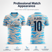 Maillots de football jacquard personnalisés, kits professionnels légers d'élite avec sublimation intégrale pour clubs et académies compétitifs