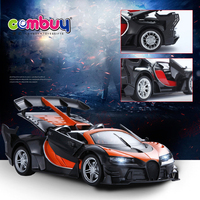 Coche de Carreras Bugatti RC de Plástico GCC de 5 Canales con Apertura de Puertas y Control Remoto