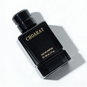 Wholesale Translucent Cube Empty Perfume Bottle <strong>Glass</strong> 50ml 30ml <strong>Square</strong> Luxury Sturdy Perfume Spray Bottle with Black Lid - Product Image 4