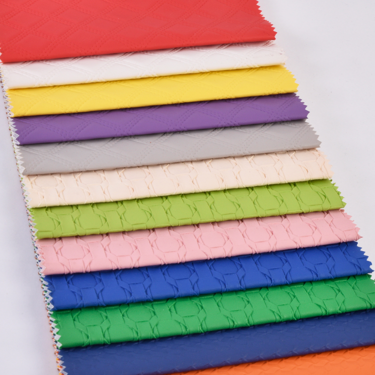 100% Polyester Printed Gilding Synthetic Artificial Leather Sofa Fabric Water Resistant for Home Decor Curtains Girls' Clothing