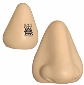 Cadeaux promotionnels personnalisés avec logo, jouet en peluche en forme de nez, balle anti-stress en mousse PU, jouet à presser - Product Image 2