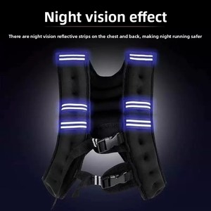 Gilet Zavorrato in Poliestere per Allenamento Fitness, Invisibile, Regolabile, Traspirante, Durevole, per Esercizi di Rafforzamento del Core - Product Image 3