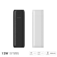Banque d'alimentation mini étanche IPX5 5000mAh, charge rapide 20W PD & QC avec PPS, chargeur portable ultra-compact