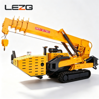 Mini-grue araignée compacte 2 tonnes 4 tonnes à châssis étroit pour travaux de construction de puits d'ascenseur