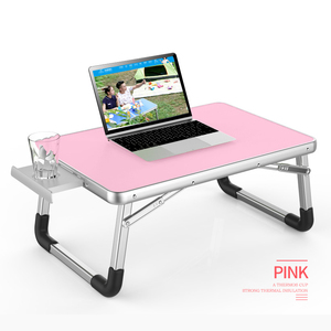 Hisped xách tay gấp máy tính xách tay đứng ngoài trời-thân thiện với bàn gỗ - Product Image 1