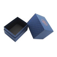 Cajas de papel rígido personalizadas de alta calidad, hechas a mano y con relieve, para cosméticos, perfumes, con tapa y base de lujo, para regalo.