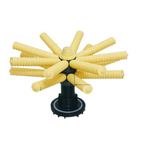 Distributeur d'eau à montage inférieur à bride de 6 pouces avec 8/16 latéraux pour système de filtration de réservoir en PRV
