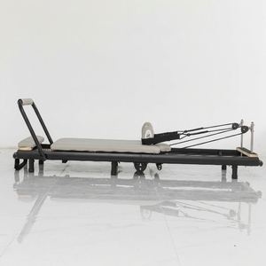 Black Aluminum Reformer Smooth Jump Board Portable Stainless Steel Home Fitness Equipment YS-005 Black Aluminum - Product Image 2