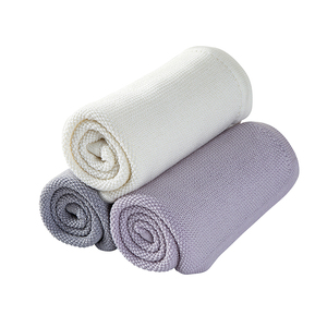 Sang Trọng Siêu Mềm Cashmere Giống Như Merino Len Mới Sinh Ra Bé Khăn Choàng Chăn - Product Image 4