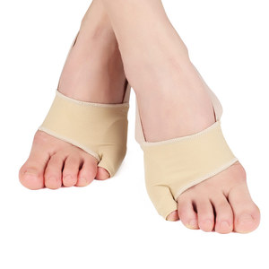 Pinky Toe Protector Sleeve Soft Silicone Gel Pad Séparateur d'orteils avec ceinture Little Toe Straightener - Product Image 1