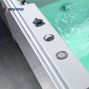 Prix d'usine leader de l'industrie Spa moderne Jakuzzi Baignoire intérieure à contrôle intelligent pour 2 personnes avec bains à remous - Product Image 5