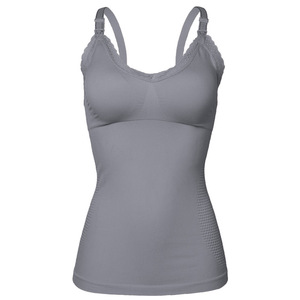 Soutien-gorge de maternité sans armatures, grande taille, printemps-été, motif uni, décontracté, pour l'<span class=keywords><strong>allaitement</strong></span>, avec boutons sur le devant, fin - Product Image 4