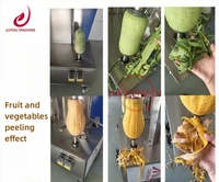 Ju Commerciële Automatische Jackfruit Meloen Ananas Dunschiller Pompoen Kokosnoot Fruit Schilmachine
