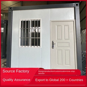 Conteneur mobile préfabriqué combiné : bureau, maison et emballage de chantier - Product Image 1