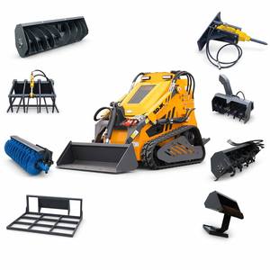 Chargeurs à moteur EPA neufs et économiques SDJK, machines de terrassement, petits camions de jardin, chargeurs à roues diesel à chenilles - Product Image 1